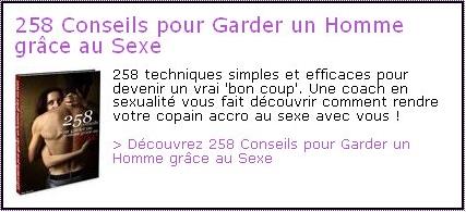 258 conseils pour garder un homme grace au sexe